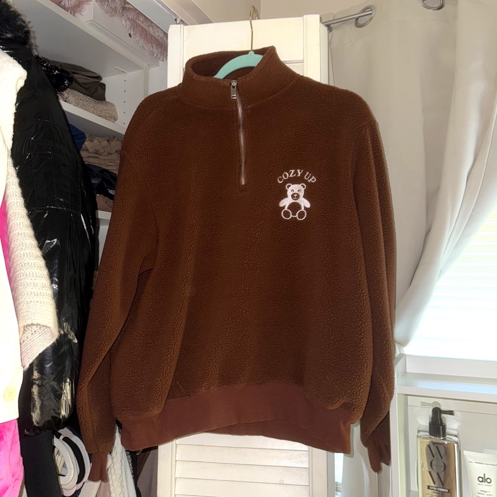 Ivory Ella “Cozy Up” 🧸 Quarter Zip